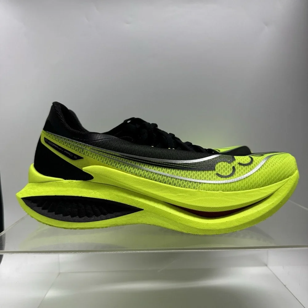 Saucony Endorphin Pro 5 Mens Running Marathon Black Citron S21064-130 Size 10.5